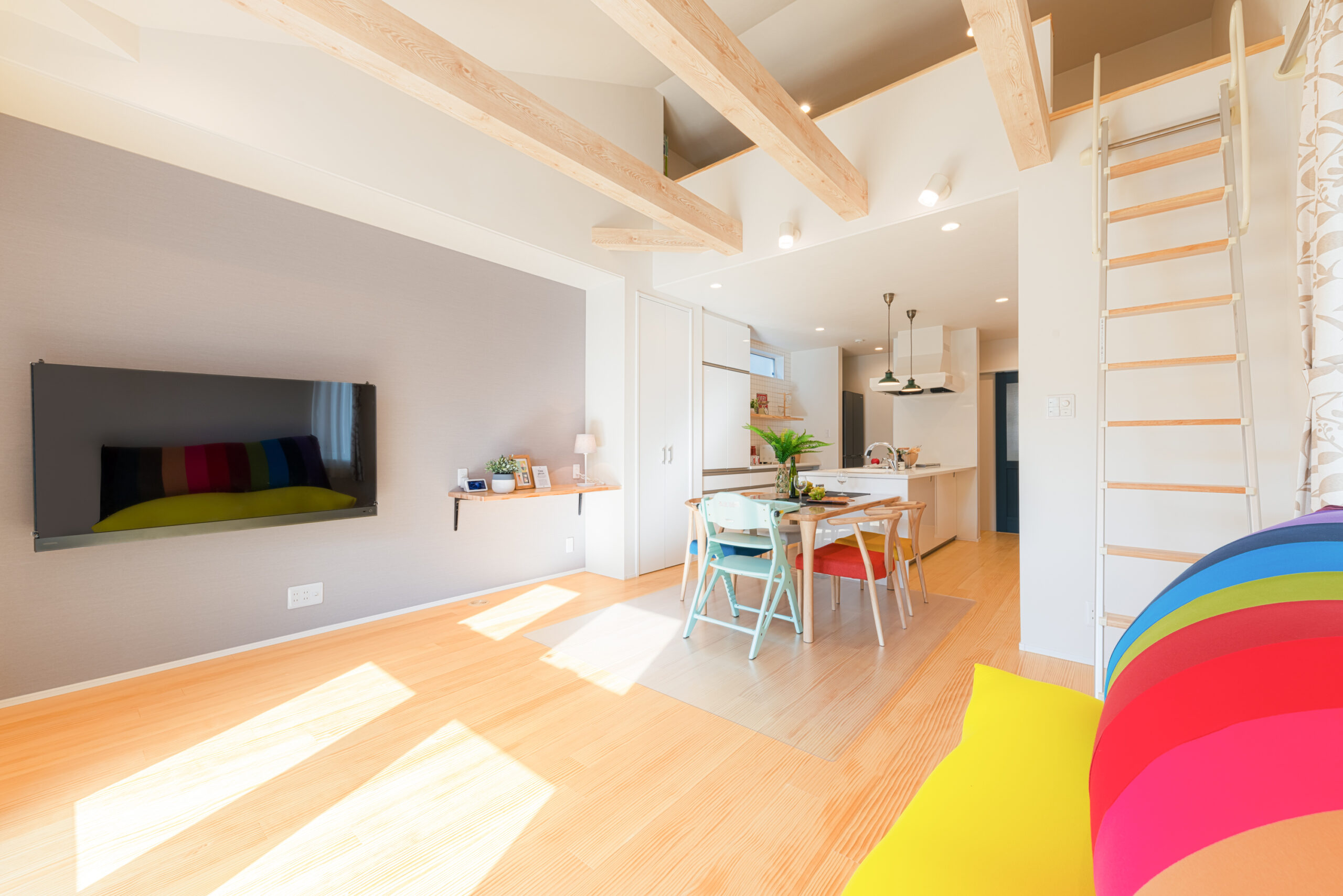 【京都府京都市】2階リビング+ロフトの2階完結型の家