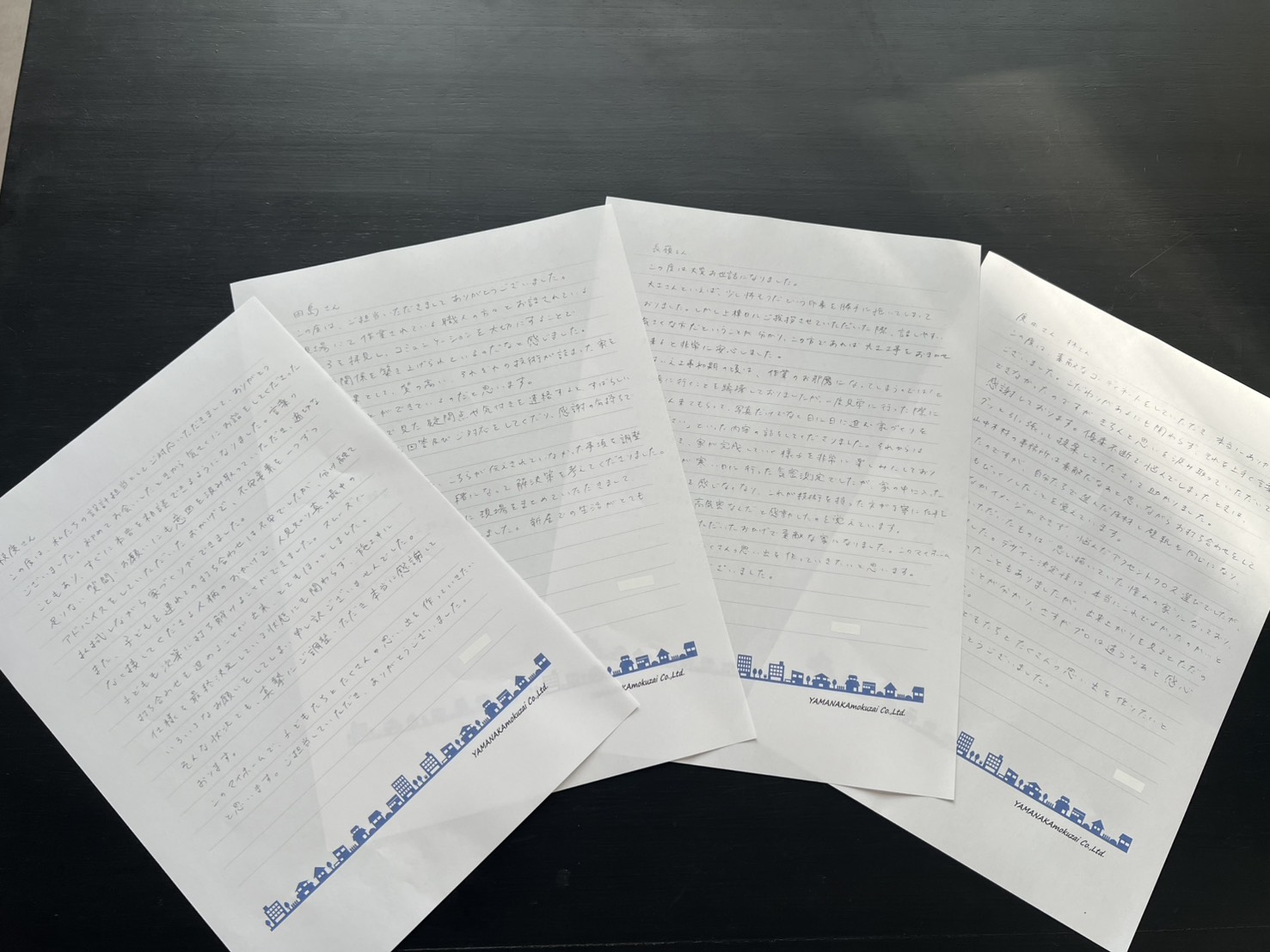 施主様から見たスタッフの素顔