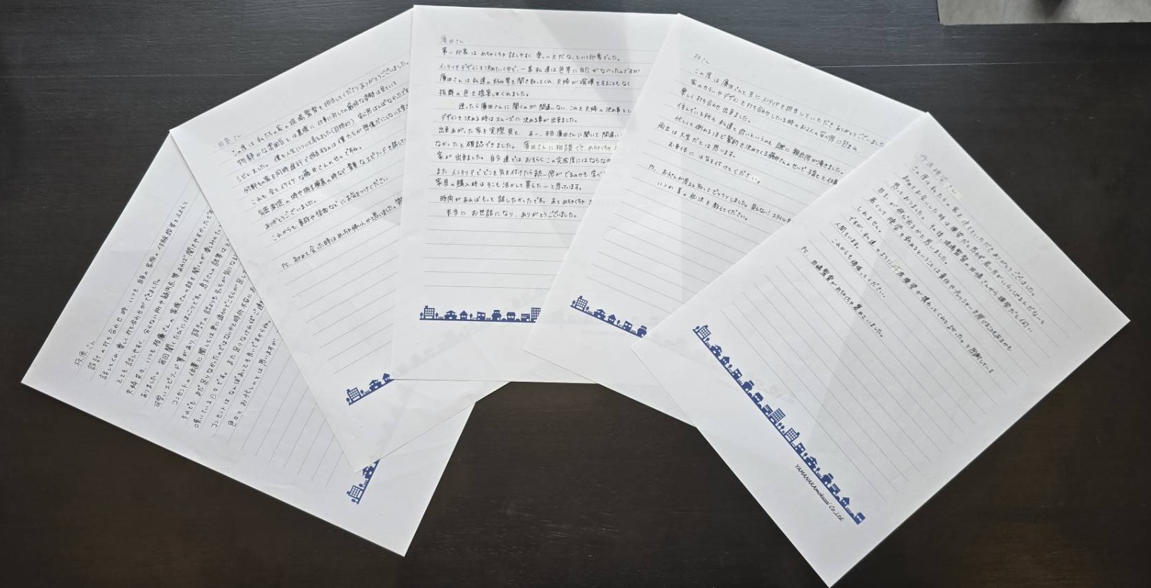 施主様から見たスタッフの素顔